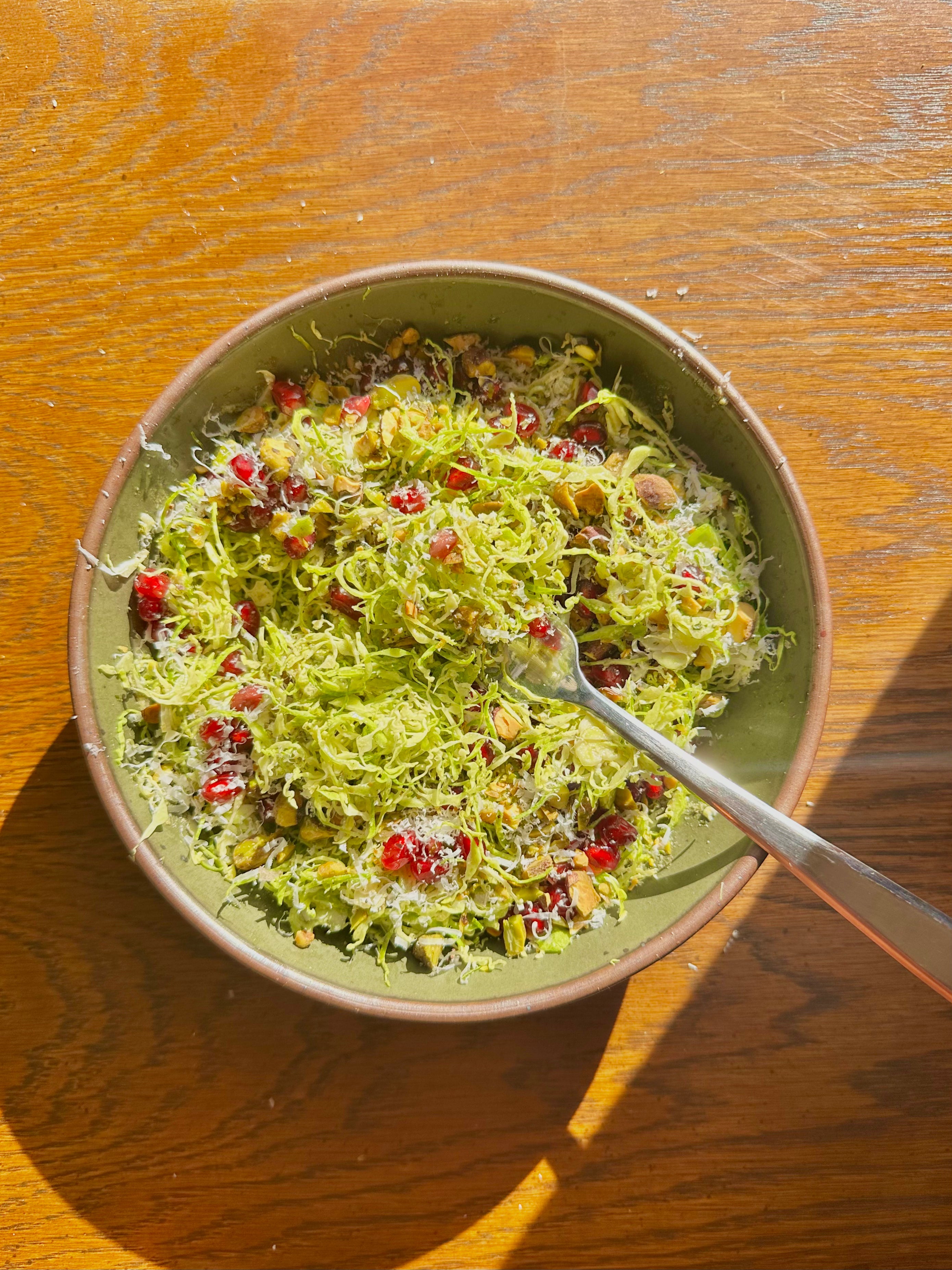 Shaved Brussels Sprout Salad
